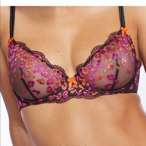 SavagexFenty Sunset Leopard Bra 36A